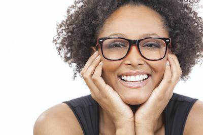 woman with a gorgeous smile