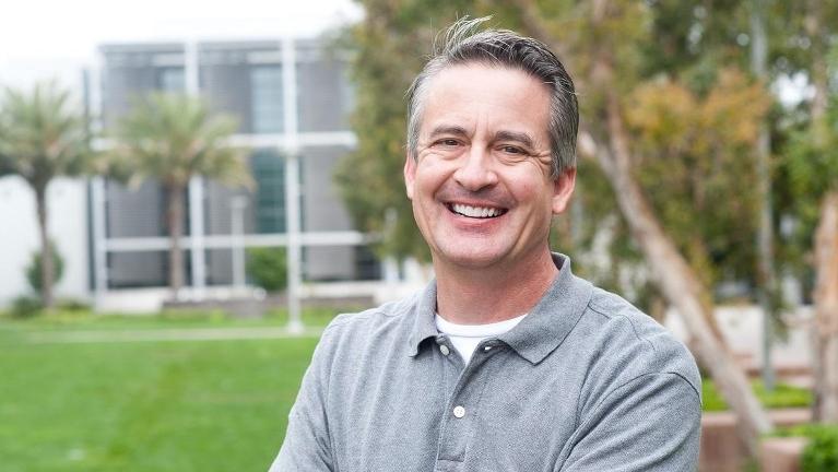 man smiling