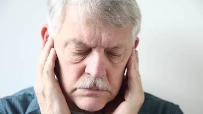 man with sore jaw