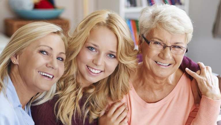 ladies with beautiful smile in winston salem nc