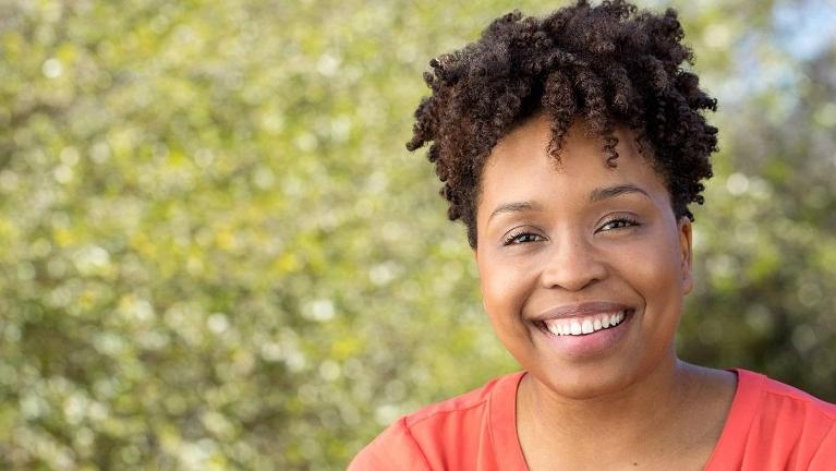 winston-salem woman smiling