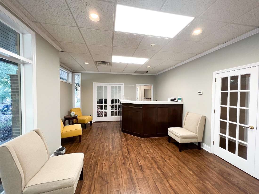 Reception area of Jeffrey J. Tibbs DDS PA